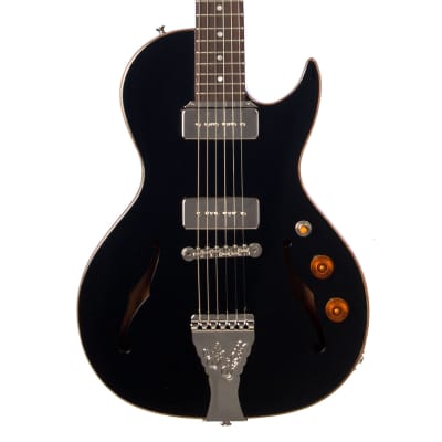 B&G Guitars Step Sister Crossroads - Cutaway / P90 - Midnight Ocean Black - SSCHPMO - Semi-Hollow Electric Guitar - NEW! for sale