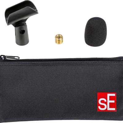 sE Electronics V3 Dynamic Vocal Microphone w/ Clip and Bag image 7