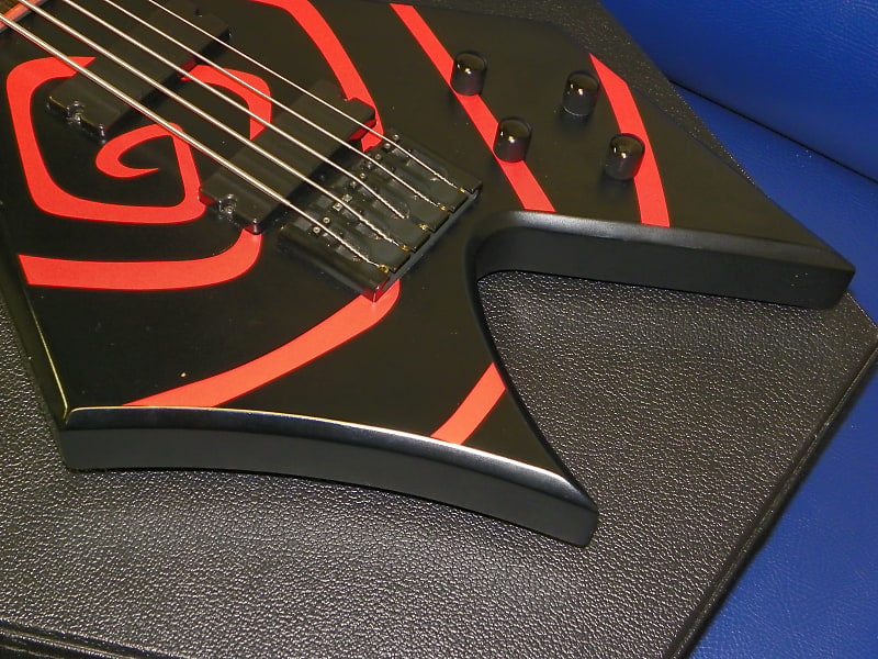 ベース BC Rich Warlock I.C.S. Vortex Signature DISC BC Rich Vortex Signature Warlock Bass 5STR Dimmu Borgir