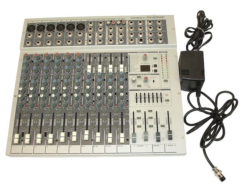 Phonic MM1805X Rackmount Mixer with EFX