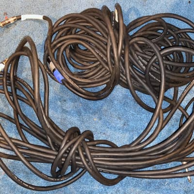 ProCo 50' Speakon-1/4" 12 Gauge Speaker cables  2000's  PAIR image 1