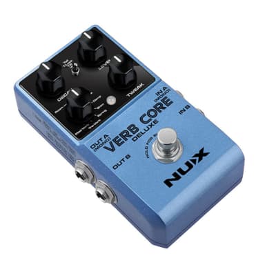 NuX Verb Core Deluxe Reverb Pedal 8- Reverb modes.  New! image 2