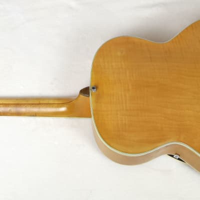 Vintage 1943 GRETSCH Synchromatic 160 Acoustic Archtop w/Cat's Eye F-Holes, Natural Finish image 5