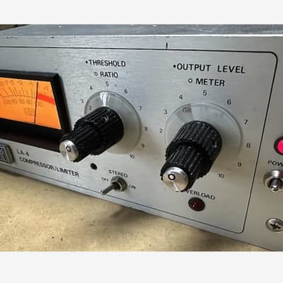 LA-4 urei コンプレッサー Urei LA4 Compressor/Limiter Pair #11066/11188 (Vintage) - Vintage King