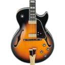 Ibanez GB Series GB10SE George Benson Signature Hollow Body Electric Guitar Regular Brown Sunburst Tortoise Pickguard