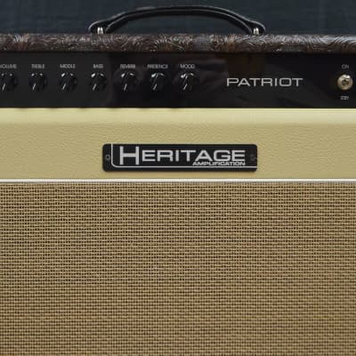 Heritage Amplification Patriot 2x12 Tube Guitar Combo Amp #2P062202 C image 2