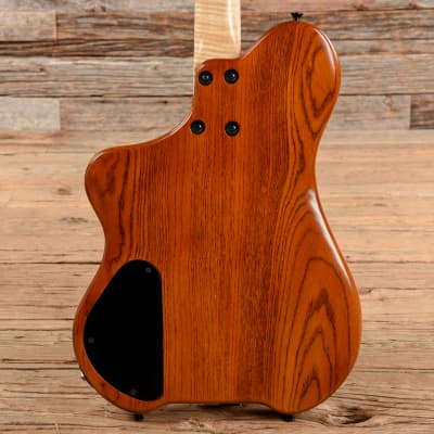 Steve Ezzo Custom Headless 6-String Guitar Koa image 3