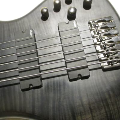 Schecter Stiletto Studio-6 Active 6-String Bass 2010s - Black image 3
