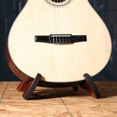 Taylor 312ce-N Grand Concert Nylon String Acoustic Electric Guitar Sapele image 2