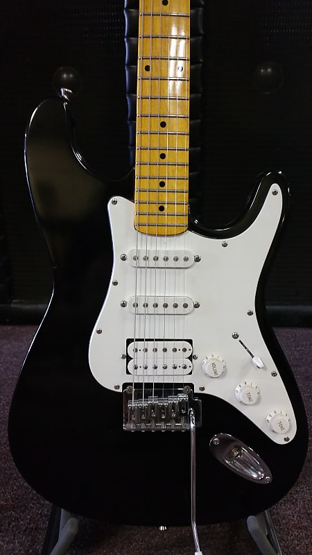 Epiphone S-310 HSS Batwing Headstock Rare Strat 90's Black