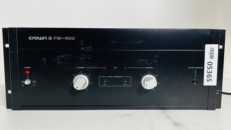 Crown PS-400 Power Amp #05365 #05366 (One)THS | Reverb