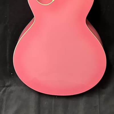 Daisy Rock Acoustic Single Cut - Pink image 13