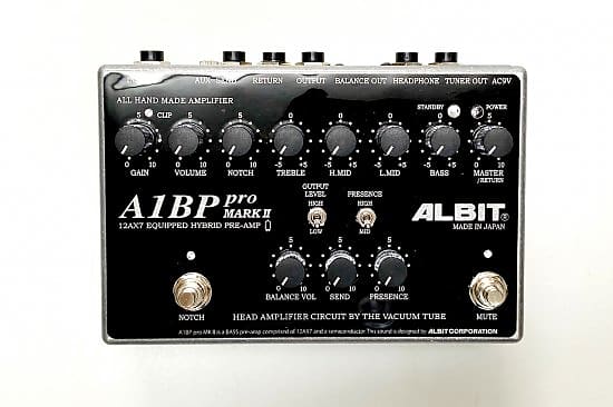 ALBIT A1BP pro MARK II ベース用プリアンプ/DI【横浜店】