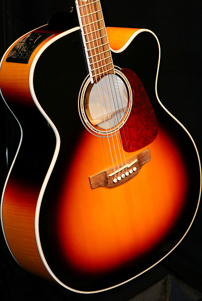 Takamine GJ72CE BSB G70 Series Jumbo Cutaway Acoustic/Electric Guitar Gloss Brown Sunburst image 1
