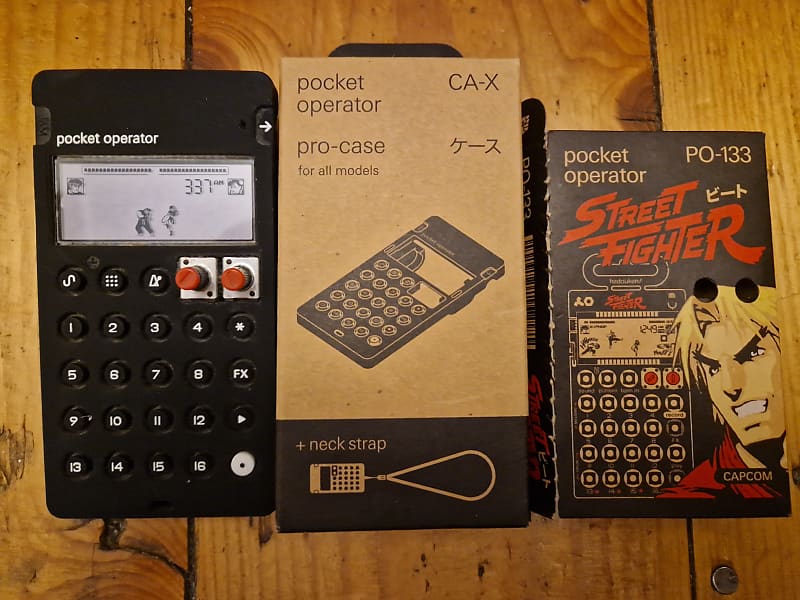 Teenage Engineering PO-133 Pocket Operator Street Fighter 2020 With Pro-Case