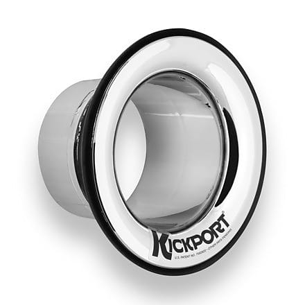 KickPort Bass Drum Sound Enhancer, White KP2WH image 1
