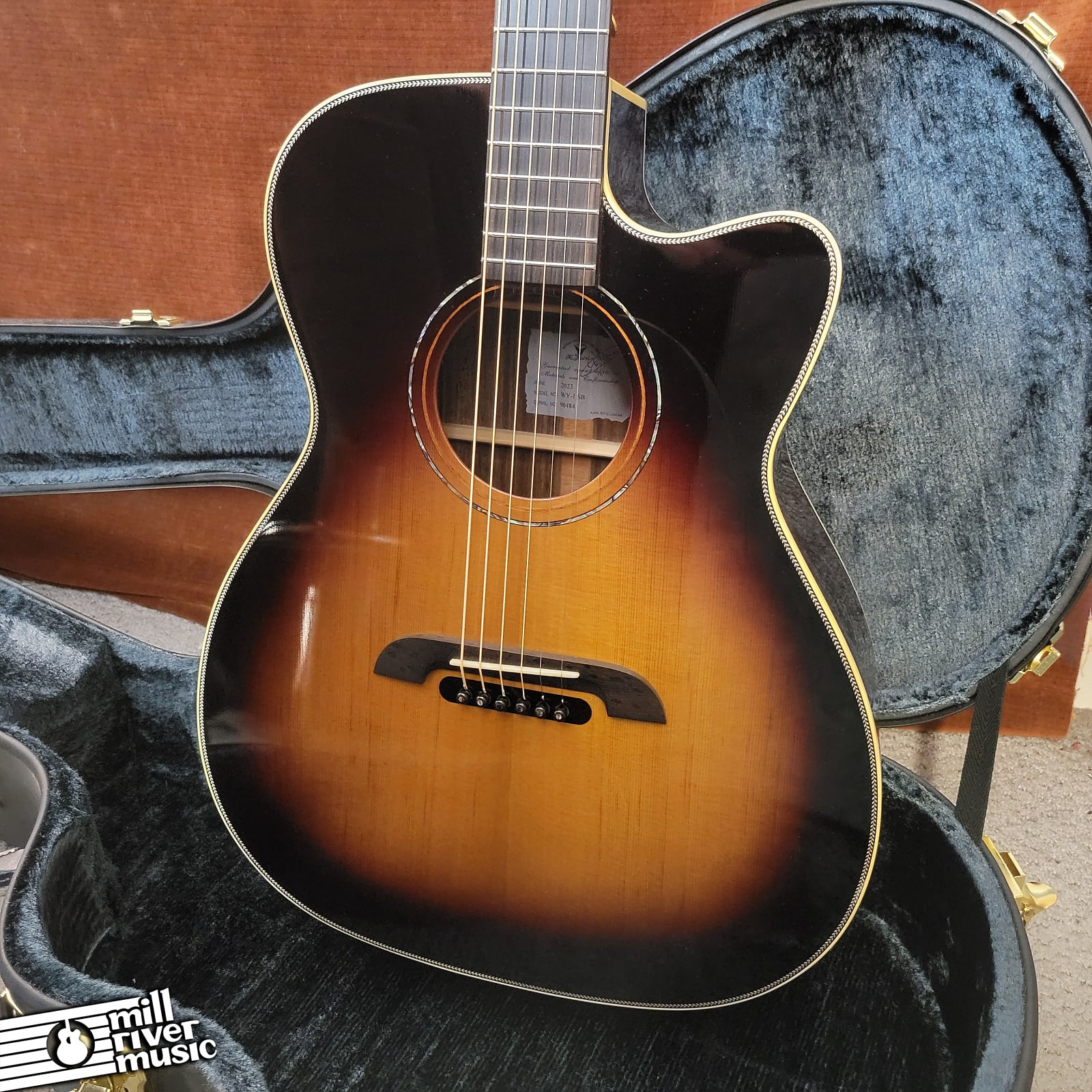 K Yairi WY-1 SB Acoustic Electric Guitar 2023 MIJ w/ HSC