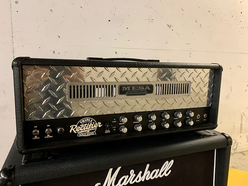 Mesa Boogie Dual Rectifier Solo Head 2-Channel 100-Watt Guitar Amp 