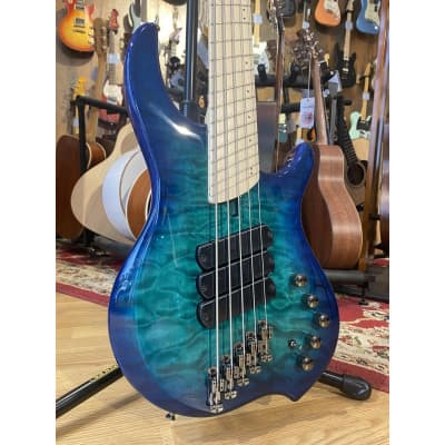 Dingwall Combustion 5-String Maple Whalepool Burst image 2