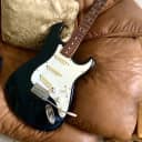 Fender 1993 Stratocaster MIM-Clean & Original-Rosewood Board-USA Parts-Gloss Black-Fender Gigbag