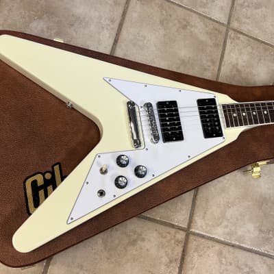 Gibson 70s Flying V Classic White Electric Guitar