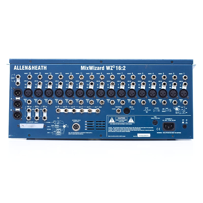 Allen & Heath MixWizard WZ3 16:2 16-Input Stereo Mixer image 3