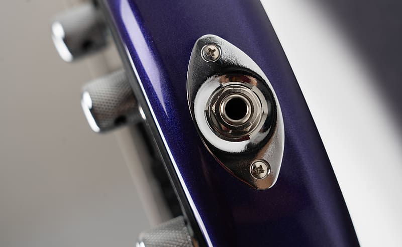 ESP LTD Surveyor '87 Bass Guitar - Dark Metallic Purple | Reverb