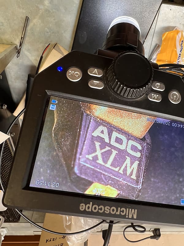 ADC XLM P Mount Cartridge and turntable shell  			