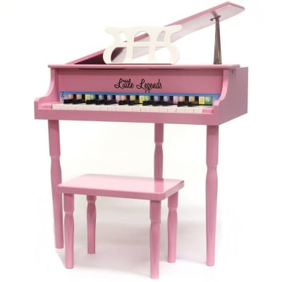 Small Portable Spinet Simple Piano Music Toys Instrument Kids