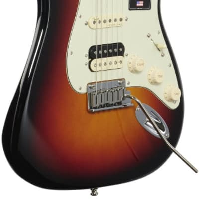 Fender American Ultra Stratocaster HSS Electric Guitar, Rosewood Fingerboard Ultraburst image 7