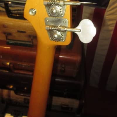 ~1989 Fender '62 Re-Issue Precision Bass Made in Japan Candy Apple Red image 4