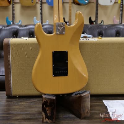 Fender Custom Shop Yuriy Shishkov Masterbuilt Blackguard Stratocaster Closet Classic Butterscotch Blonde Josefina Hand-Wound Pickups image 11