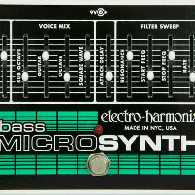 Electro-Harmonix Bass Microsynth Synthesizer pedal image 3