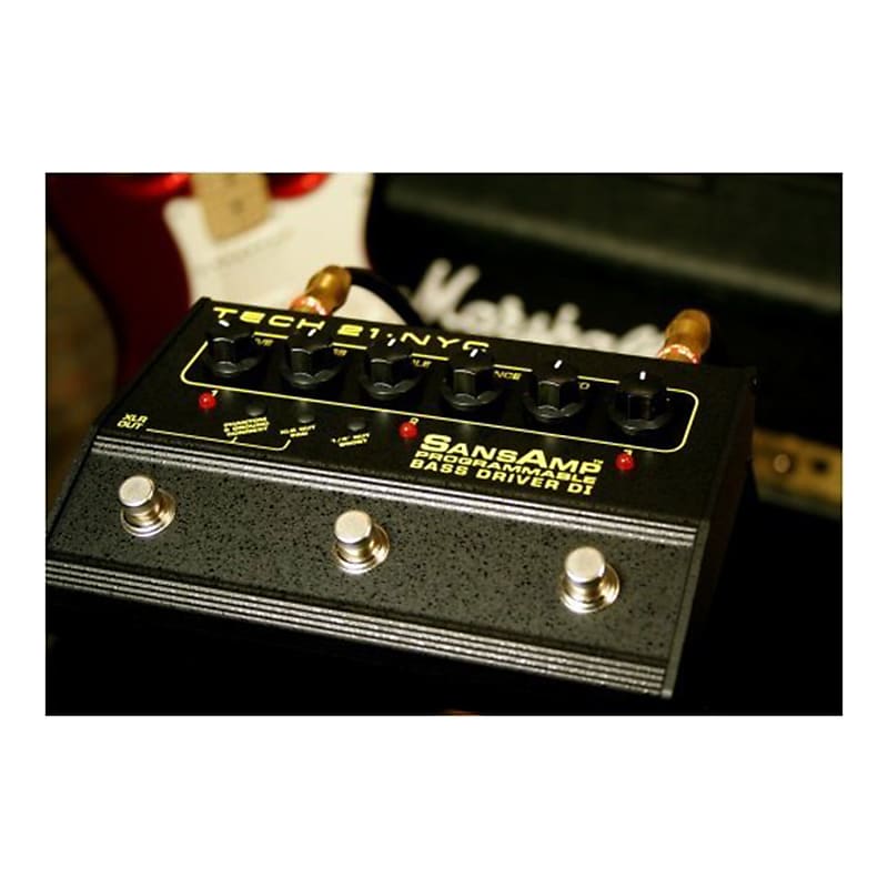 Tech 21 Sansamp Programmable Bass Driver | Reverb Tech 21 Sansamp Programmable Bass Driver | Reverb