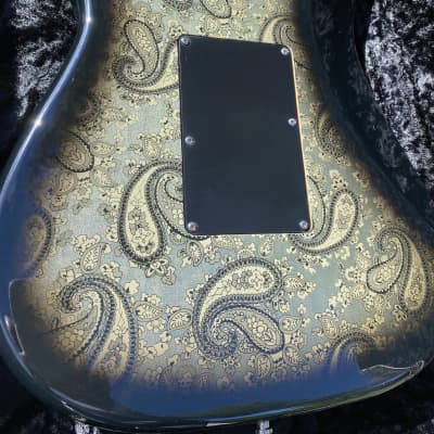 Fender Richie Sambora Signature Stratocaster 1996 - Black Paisley USA Seller image 6
