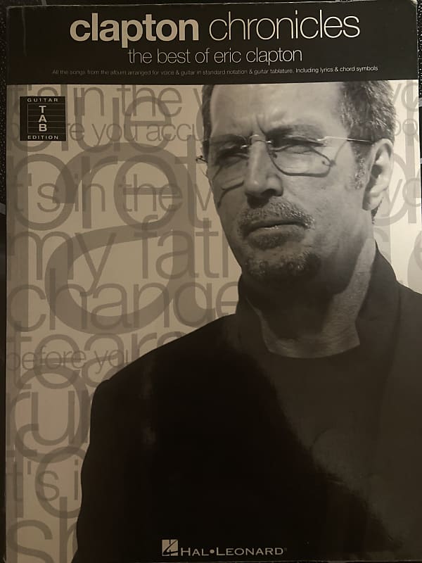 Eric Clapton - Clapton Chronicles - Guitar Tab / Tablature Book