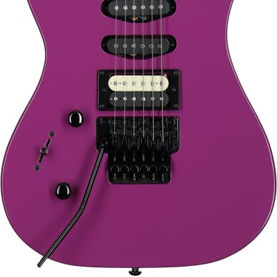 Kramer Striker HSS Electric Guitar, Maple Fingerboard (Left-Handed), Majestic Purple image 3