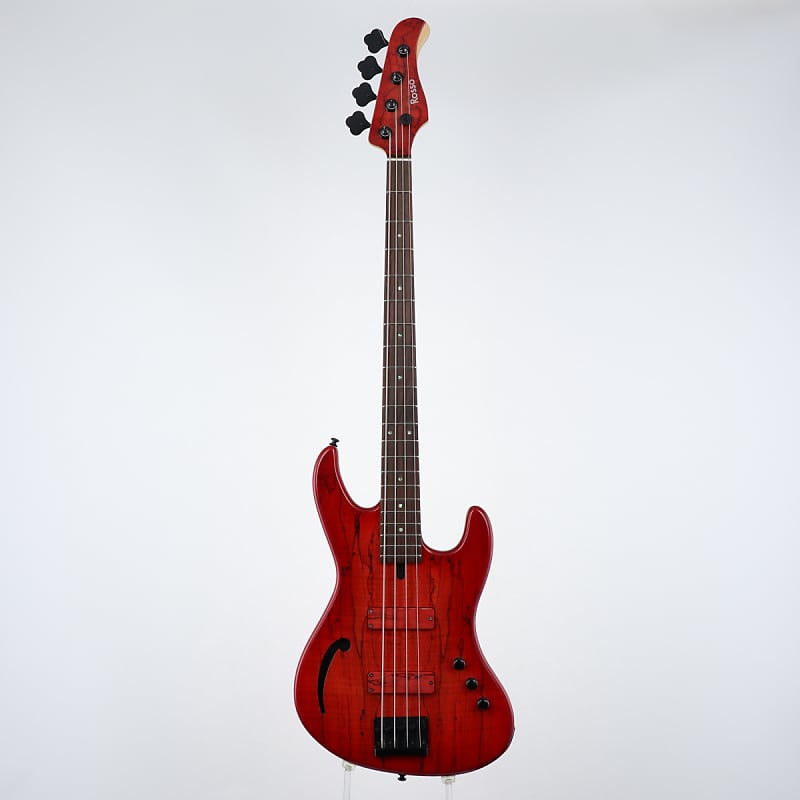 CALLISTO ROSSO electric bass red very rare w/soft case