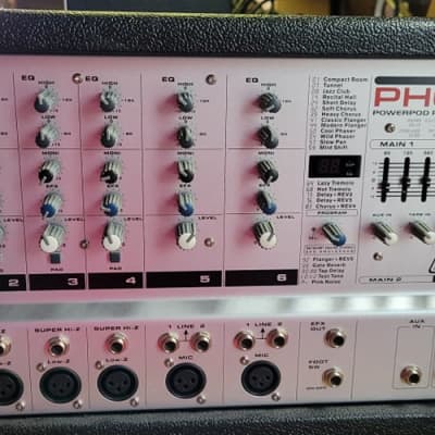 Phonic POWERPOD 620 PLUS 200-Watt 6-Channel Powered Mixer