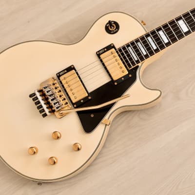 1989 Burny LC-100YS Yasu Signature Vintage Guitar Snow White | Reverb