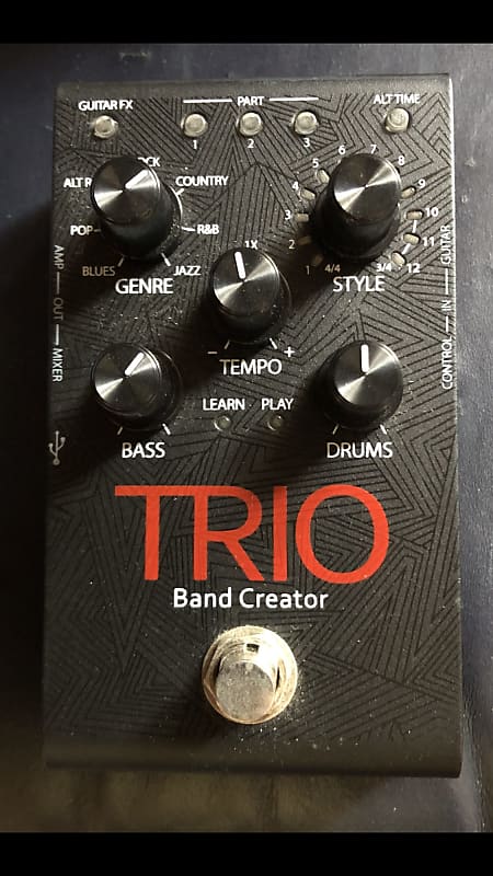 DigiTech TRIO Band Creator Guitar Effect Pedal for sale