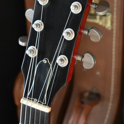 2000 Gibson USA Limited Edition ES-335 BP Translucent Red, Black Binding, Ebony Board w/OHSC, RARE image 16