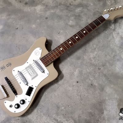 Kay / Trutone Vanguard K310 Hot-Rod Custom Electric Guitar (1965, Desert Sand) image 4