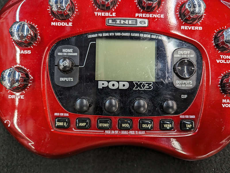 Line 6 POD X3 Multi-Effect and Amp Modeler