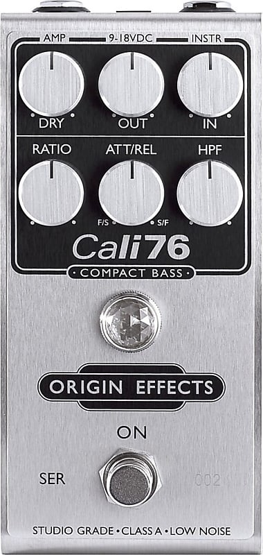 Origin Effects Cali76 Compact Bass Compressor Pedal image 1