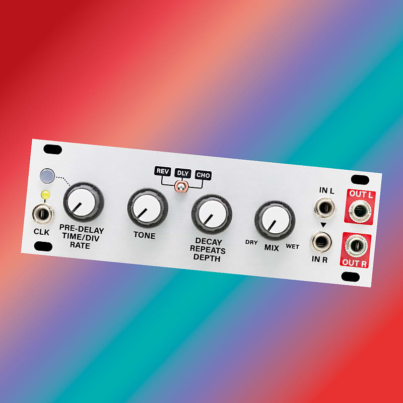 Intellijel Multi-FX BRAND NEW 1U Delay / Reverb / Chorus Eurorack Synth Module White image 1
