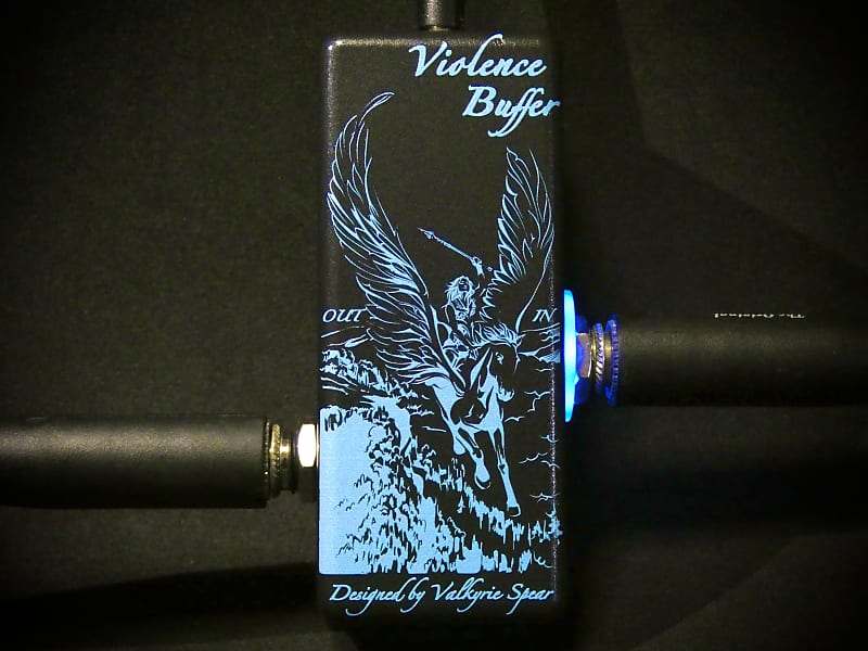 Valkyrie Spear - Violence Buffer Ex / handmade buffer pedal / Provide  powerful low and rich treble tone by using vintage parts and high-quality  parts