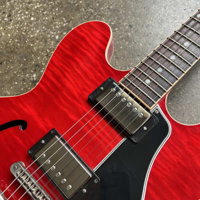 Gibson Memphis ES-335 Dot Figured 2013 - Cherry image 6