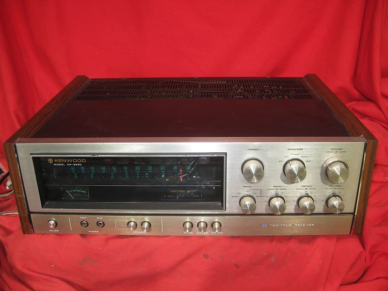 KENWOOD コンポ Kenwood KR-6340 Stereo & Quad Receiver * 1973 * 40W RMS