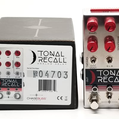 Chase Bliss Audio Tonal Recall V2 Red Knob Mod Analog Delay